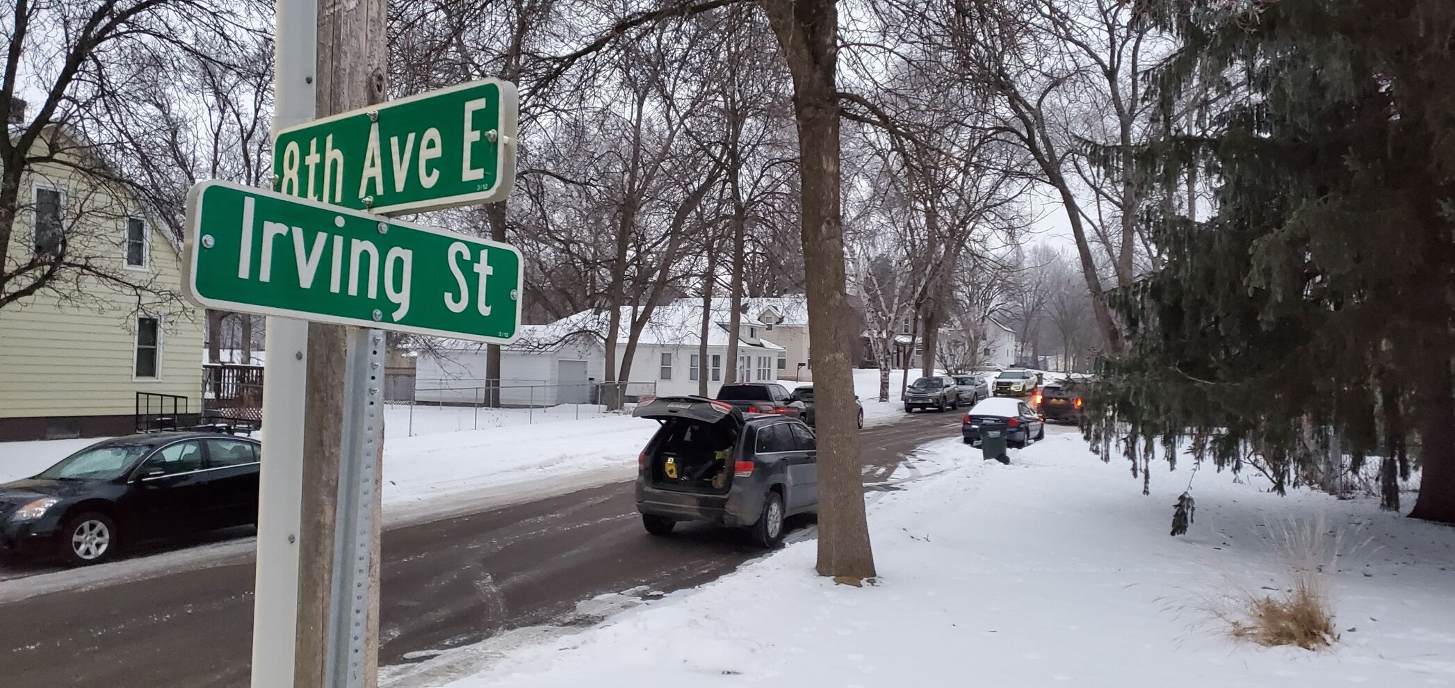 Search Warrant executed on 800 block of Irving Street